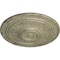 Ekena Millwork Small Classic Ceiling Medallion (Fits Canopies up to 10"), 40 1/4"OD x 3 1/8"P, Castle Stone Crackle CM40CLCSC - alternate 2